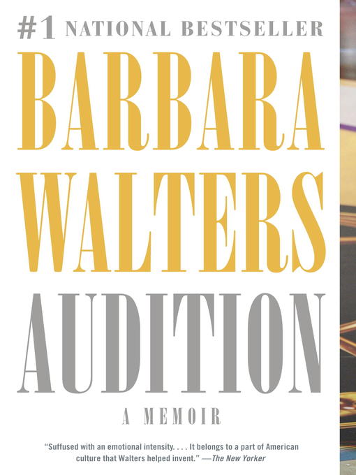Title details for Audition by Barbara Walters - Wait list